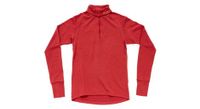 maillot devold expedition merino 235 rojo  mujer