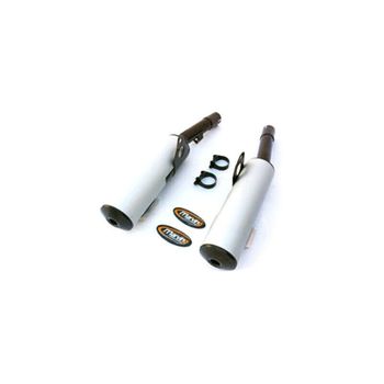Silenciador de escape Honda VFR 750 F '88-'89 Marving par cilíndrico