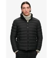 superdry para hombre m5011757a chaqueta fuji negro m casual poliester