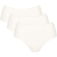 sloggi culote y bragas pack de 3 braguitas midi go daily cotton para mujer