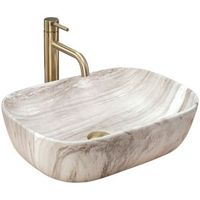 lavabo sobre encimera rea belinda ash