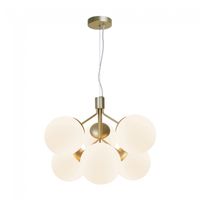 lampara colgante ivona opal 6 luces