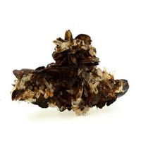 siderite  quartz - piedra natural de francia la mure - cristal de curacion energia positiva coleccion de minerales  1236 ct - certificado de