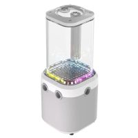corsair icue link xd6 rgb elite pack bomba y deposito para refrigeracion liquida blanco