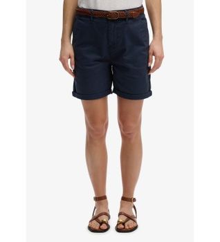Superdry para mujer. W7110520A Shorts Chino marino (S), Casual, Algodón