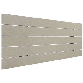 Cabecero De Madera Reciclada Dm Estilo Palet Japones 95x46cm Camas 80/90 - Acabado Lino
