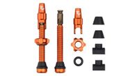 valvulas tubeless wolf tooth con clik valve naranja