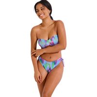lisca banador jersey banador brasileno escotado con borlas cheek para mujer