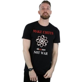 The Big Bang Theory Camiseta Make Coitus Not War para hombre