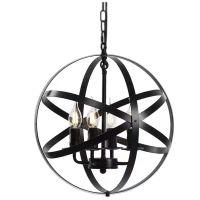 te lampara colgante vintage de metal para techo ideal para dormitorio comedor y cafeteria diseno elegante y artistico 40 cm diametro e27 clase a