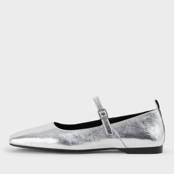 Vagabond Delia Leather Mary-Jane Flats - UK 7