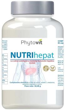 Phytovit Nutri Hepat 60 Cápsulas Vegetales