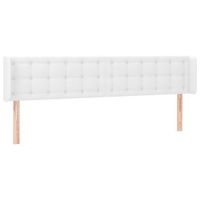 cabecero de cuero sintetico blanco 163x16x7888 cm vidaxl