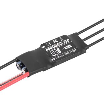Neebrc 40A 3-4S ESC sin escobillas con BEC de 5V 4A para avión RC de ala fija