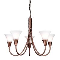 lampara de arana emily 5 luces
