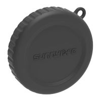 cubierta de lente de silicona sunnylife para dji osmo action 6