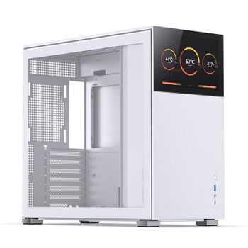 Jonsbo D41 STD Cristal Templado USB 3.2 con Pantalla Blanca