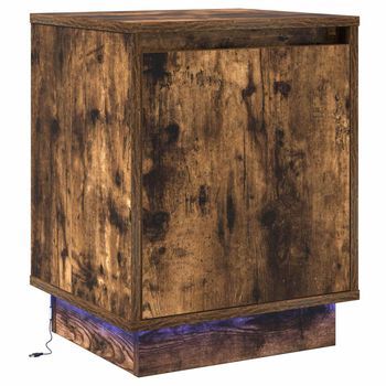 Mesita De Noche 39x34,5x50 Cm Madera - Marrón