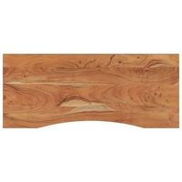 tablero de escritorio rectangular madera acacia 140x60x25 cm vidaxl