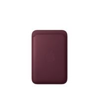 iphone finewoven wallet with magsafe burgundy