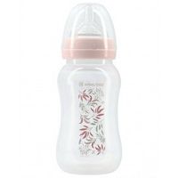 biberon pp 330ml tropical leaves rosa