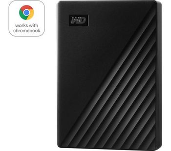 My Passport Portable Hard Drive - 5 TB, Black, Black