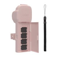 fundas sunnylife para osmo pocket 3 rosa con correa y cordon