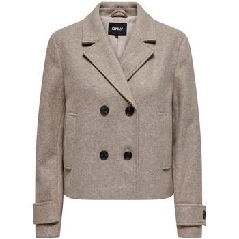 Only Chaquetas 15320983 ONLFREJA LIFE SHORT-MOCHA MERINGUE para mujer