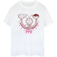 dessins animes camiseta power of three yoga para mujer