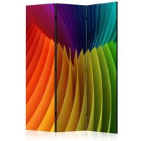 biombo - rainbow wave 135x172 cm