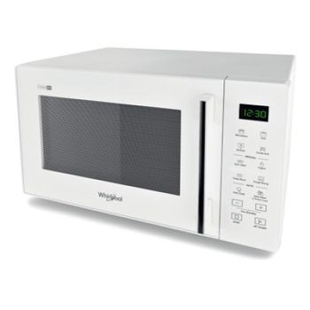 Microondas Whirlpool MWP 253 W 25L 900W grill cuarzo auto cocinado funciones avanzadas