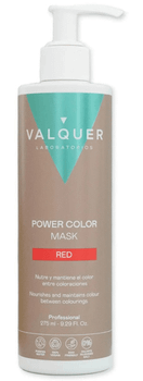 Valquer Power Color Mascarilla Capilar Rojo 275 ml