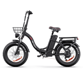 Bicicleta Eléctrica Plegable Drvetion Ct20 Pro Max, Batería Samsung De 48 V Y 15 Ah, Motor De 250 W, Negro