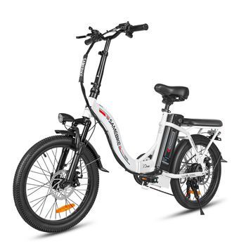 Bicicleta Eléctrica Urbana Plegable Samebike Cy20, Ruedas De Radios De 20