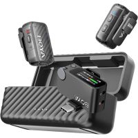microfono boya boyamic 2 solapa inalambrico condensador omnidireccional con reduccion de ruido ai usb-c