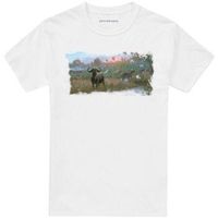 wildlife camiseta cape buffalo para mujer