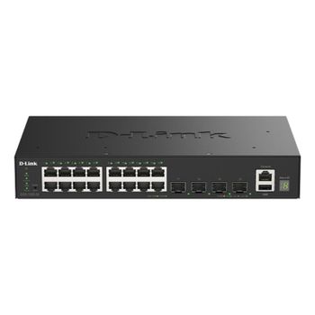 Switch de red D-Link DGS-1530-20/E gestionado 8x Gigabit Ethernet 4x SFP+ apilable