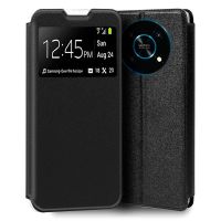cool flip cover funda negra para huawei honor magic 4 lite