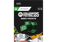 xbox series x s ea sports college football 25 5850 points para el juego juego no incluido codigo de descarga