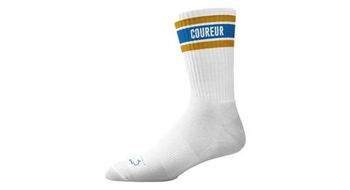 Calcetines cois coureur retro blancos