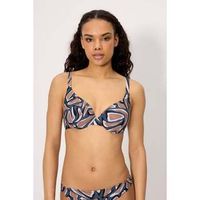 ysabel mora bikini top bikini estampado copa c para mujer