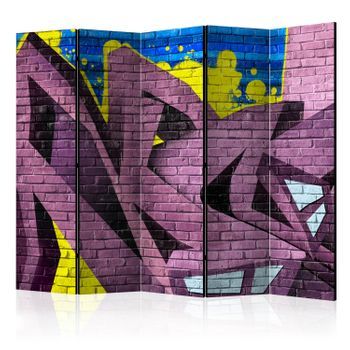 Biombo - Street Art - Graffiti Ii (225x172 Cm)
