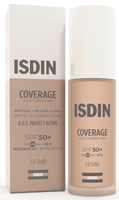 isdin coverage base maquillaje spf50 tono 3 sand 30 ml