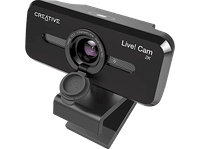 webcam - creative live cam sync 3 2k 2560x1440 px negro