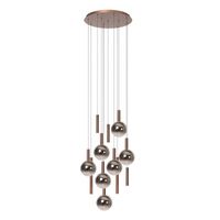 lampara colgante led jasmine cct dim 12x45w