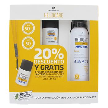 Heliocare 360 Sport Spray 50 SPF 100 ml + Stick Sport 25 g