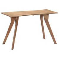 mesa de comedor - mesa de cocina madera maciza de acacia 120x58x76 cm