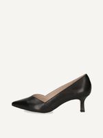 caprice pumps black made of leather with queenie size 39