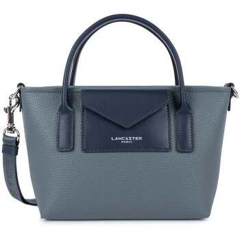 LANCASTER Bolsa Cabas Maya Doble 517-101 Azul Escarchado para mujer