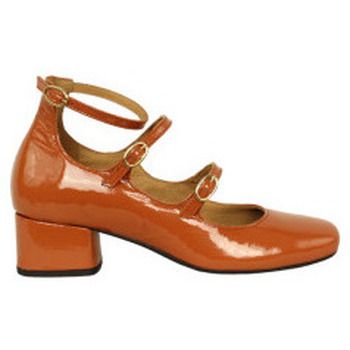 Lolas Zapatos de tacón zapato tacon 4 cm con triple hebilla piel charol para mujer